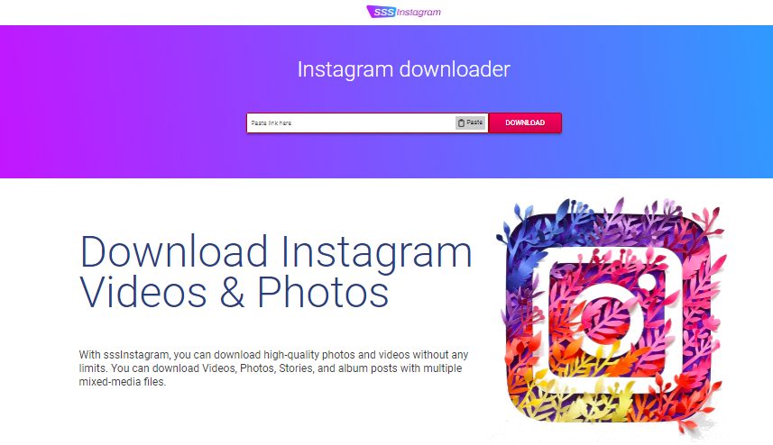 SSS Instagram - Instagram photo downloader
