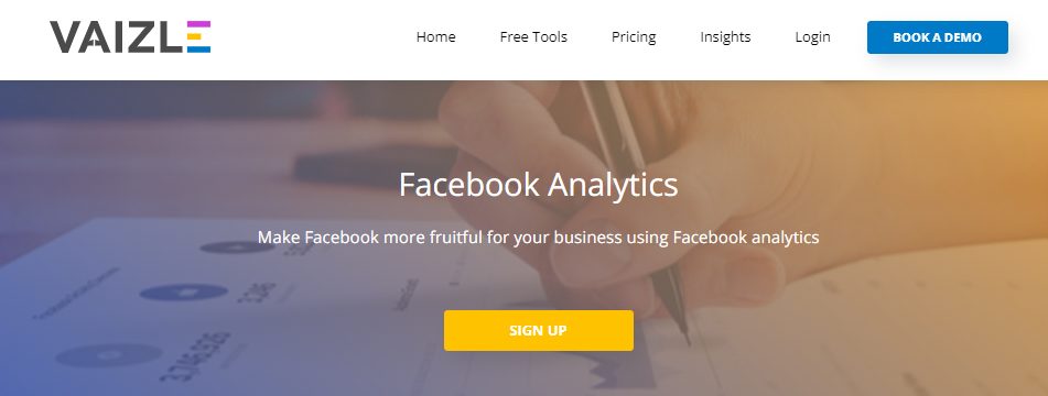 Vaizle - Facebook Analytics