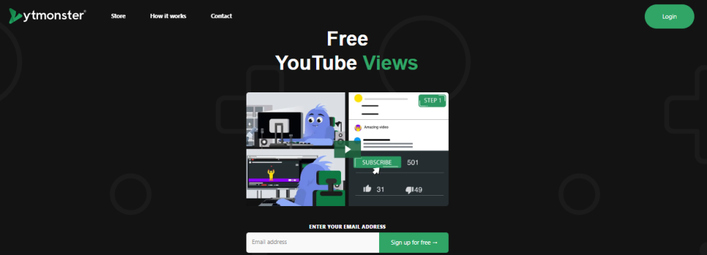 YTMonster - Free YouTube views