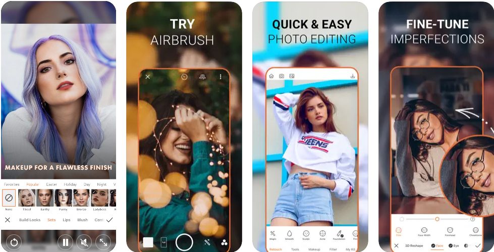 Airbrush - best photo editing app for instagram