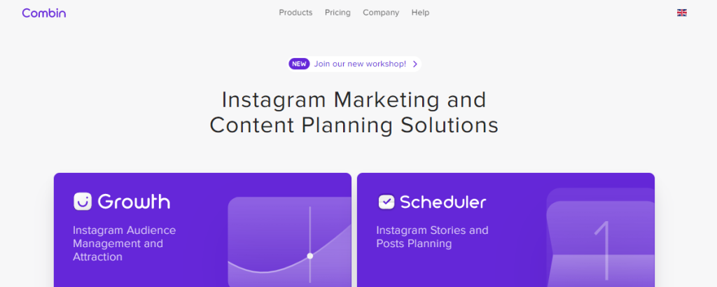 Combin growth - Instagram marketing