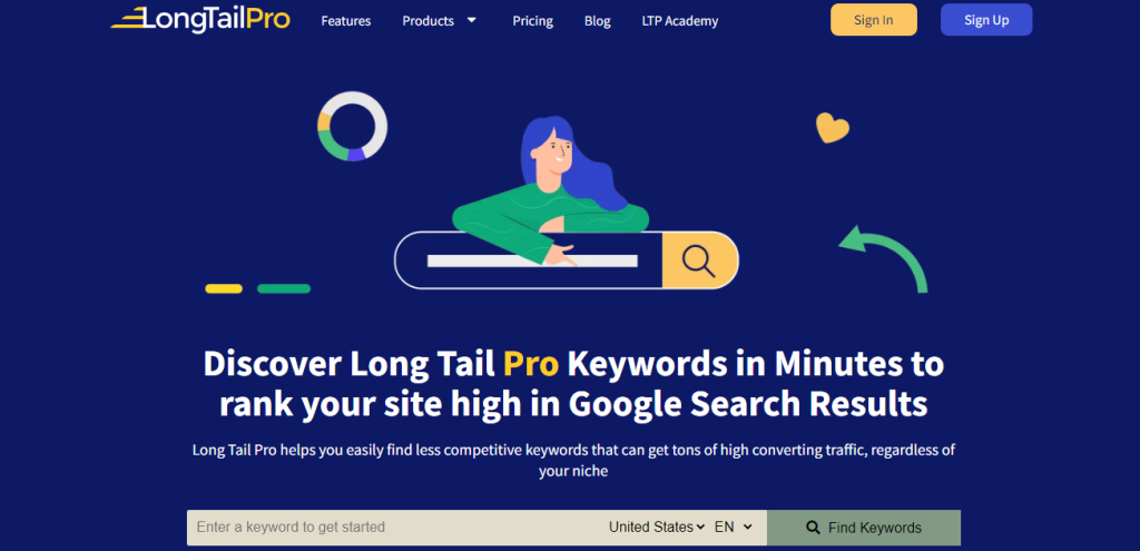 Long Tail Pro - Facebook keywords